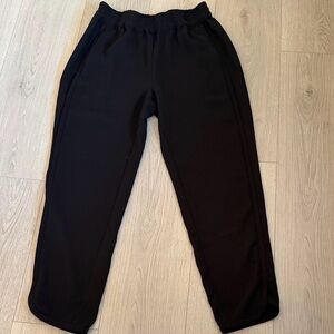 J. Crew Charcoal Elastic Waist Pants